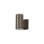 Gullo Diamond Pattern Wall Lamp (FRAME ONLY) 1 x GU10, IP54, Dark Brown, 2yrs Warranty