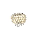 Coniston Wall Lamp, 2 Light E14, Polished Chrome/Crystal