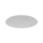 Elsa 62cm 5 Hole 600mm Round Canopy Kit, White