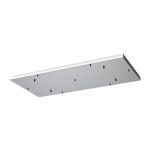 Elsa 7 Hole 940 x 460mm Rectangular Canopy Kit, Chrome