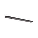 Hayes No Hole 900 x 100mm Linear Ceiling Plate Satin Black