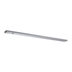 Hayes No Hole 1400mm x 100mm Linear Ceiling Plate Polished Chrome
