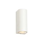 Tomar Curved Wall Lamp, 2 x GU10, IP54,Sand White