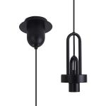 Urasawa 14cm 1 Light Pendant, (FRAME ONLY), 1 x E27, Matt Black