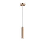 Wick 18cm Body 1.5m 1 Light Pendant, 1 x E27, French Gold