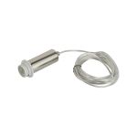 Wick 5m Assembly Body Only, 10cm Body, 1 Light E27, Polished Nickel